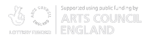 Funded by the arts council logo