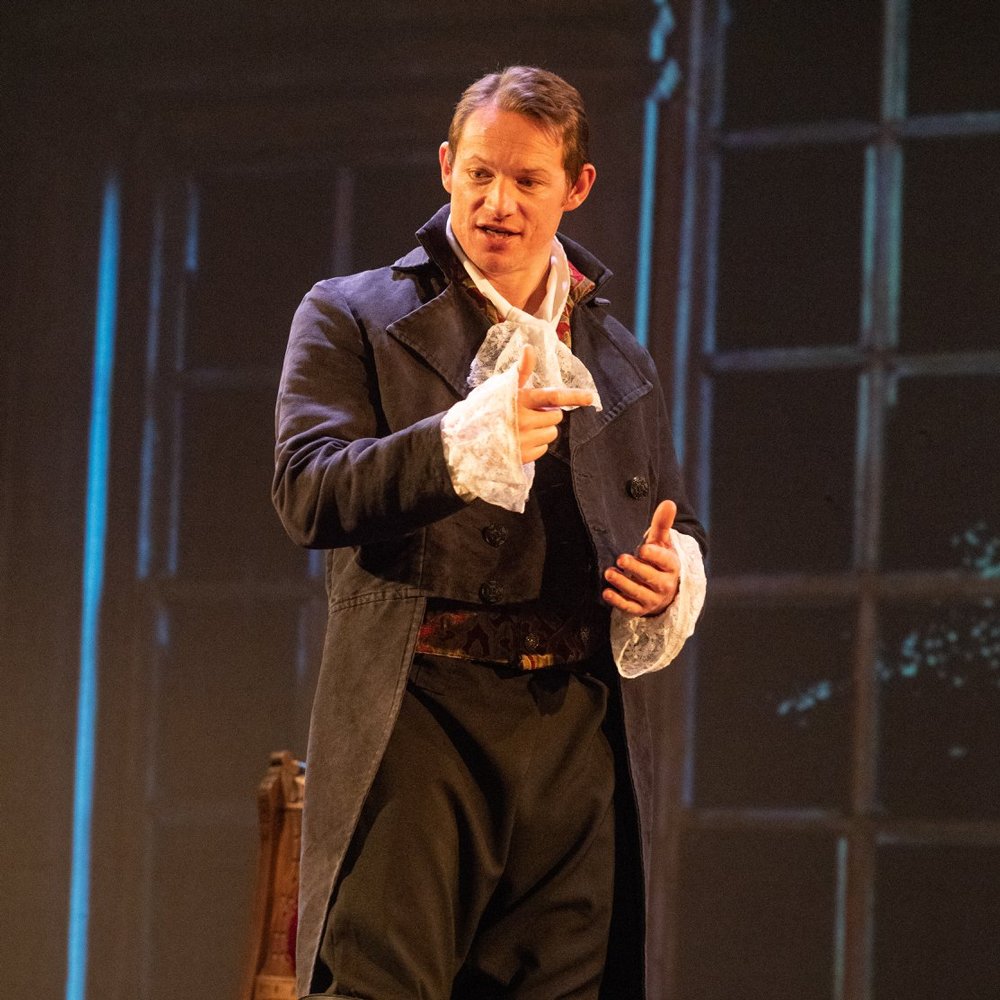 Paul in performance for arts and theatre production A Romantic Affair
